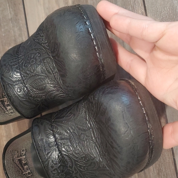 Dansko Women Leather Mary Jane XP20 clogs mules shoes sz 36 US 5.5-6 - Picture 4 of 12